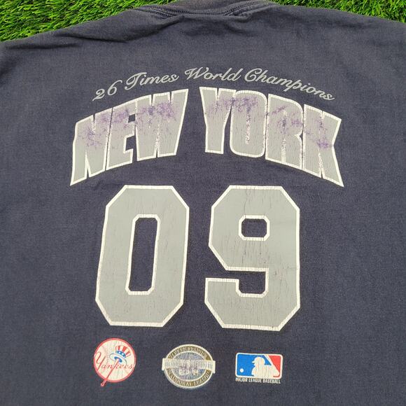 New-York Yankees Shirt XL 24x28 Inaugural-Season 2009 - Picture 6 of 10